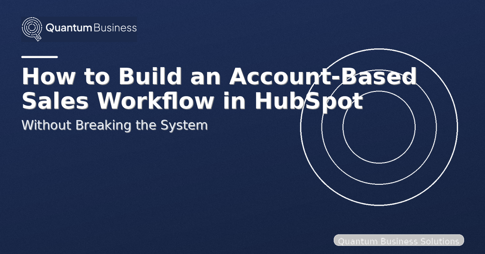 Account-Based Hubspot Workflows 