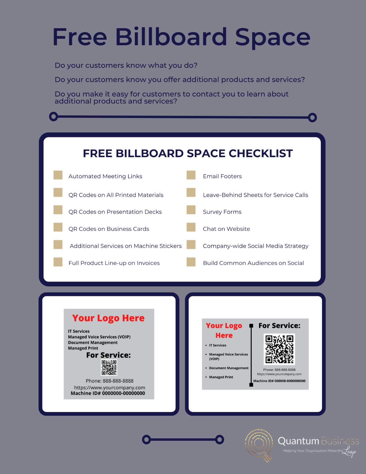 Maximize Free Billboard Space